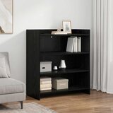  Kreveta Crni hrast 75 x 36 x 80 cm Konstruirano drvo Cijene