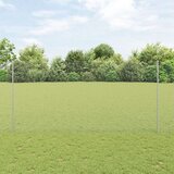  Ograjni stebri 22 kosov U-kanal 160 cm pocinkano jeklo, Šesterokotna ograja 1.6x50 m pocinkano jeklo Cene