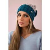 Kesi marka niezdefiniowana Cap with fleece Paris K212 gray+marine Cene