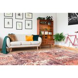 Kayoom RAVNO TKANA PREPROGA Indiana 425 Multi / Terra 120/170 cm tkano večbarvno, terakota | Shoptok.si