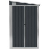  Zidno vrtno spremište antracit 118 x 100 x 178 cm čelično | shoptok.hr