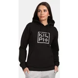 Kilpi Women's cotton hooded sweatshirt NIKY-W Black