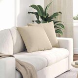 vidaXL jastučići za sofu 2 pcs krema 50 x 50 cm tkanina | shoptok.hr