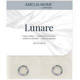  Curtain LUNARE color creamy embroidered theme boho eyelets veil 140x250 ameliahome | shoptok.hr