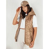DStreet COLINE Gold Women's Quilted Vest