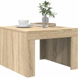  Stolić za kavu boja hrasta 50x50x35 cm konstruirano drvo | shoptok.hr