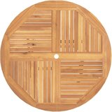  Sklopivi vrtni stol Ø 110 x 75 cm od masivne tikovine | Eponuda.com