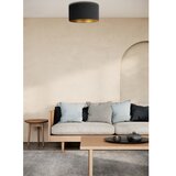  duolla - plafonsko svetlo roller 1xE27/15W/230V, prečnik 40 cm, crno/zlatno | Eponuda.com