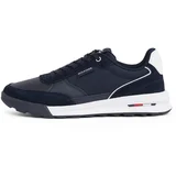 Tommy Hilfiger Nizke superge 'Classic' marine / bela