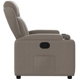  Naslonjač od tkanine smeđesivi | shoptok.hr