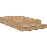  Posteljni okvir za shranjevanje Hrastov les Inženirski les, (22103320) | Shoptok.si