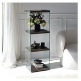 Hanah home polica aqua 3 anthracite Cene
