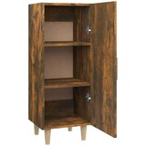  Komoda boja dimljenog hrasta 34 5x34x90 cm konstruirano drvo | shoptok.hr