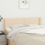  Vzglavje z ušesi krem 147x16x78/88 cm blago, (20737669) | Shoptok.si