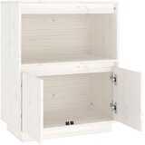  Komoda bijela 60 x 34 x 75 cm od masivne borovine | Eponuda.com