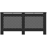  Pokrov za radijator crni 172 x 19 x 81,5 cm MDF | shoptok.hr
