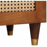  Noćni ormar Smeđa 40 x 33 x 46 cm Čvrsto drvo akacije | shoptok.hr