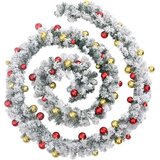  Božićna girlanda s LED svjetlima zelena 20 m PVC | shoptok.hr