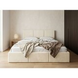  Tapecirani krevet HAVEN 140x200 cm - manila 01 - bež | shoptok.hr