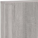  5-dijelni zidni TV elementi siva boja hrasta konstruirano drvo | shoptok.hr