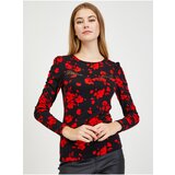 Orsay Red-black women's floral dress - Ladies Cene