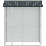  Kavez za ptice Antracit 215 x 110 x 247 cm Cinkani čelik | shoptok.hr