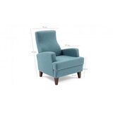 Atelier Del Sofa fotelja kana bergere turquoise