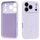 Chameleon Gumiran magnetni ovitek (TPU Magnetic Pastel) za Apple iPhone 17 Pro Max, vijoličen | Shoptok.si