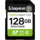 Kingston Micro SD card 128 GB SDCS3/128GB Class10 Canvas Select Plus SD adapter, 100MBs Read,Class 10 UHS-I | Eponuda.ba