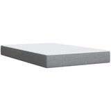  Krevet s oprugama i madracem svjetlosivi 120x190 cm od tkanine | shoptok.hr