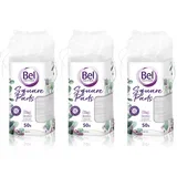 Face & Body Square Pads blazinice za odstranjevanje ličil ugodno pakiranje 3x50 kos