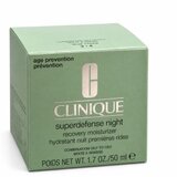 Clinique Superdefense Night nočna krema Recovery Moisturizer Combination-Oily To Oily 50 ml | Shoptok.si