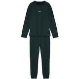 Trendyol Green Men's Regular Fit Printed Knitted Pajamas Set | shoptok.hr