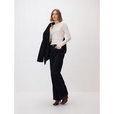 Reserved Wide leg traperice - crno | shoptok.hr