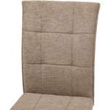 MID.YOU STOL, kovina, tekstil rjava, črna | Shoptok.si