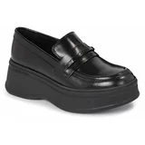 Calvin Klein Čevlji brez vezalk Pitched Loafer W/Hw HW0HW01817 Črna