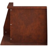  Zid za zadržavanje 50 x 50 x 50 cm Otporni čelik Rđa - Otporni čelik 50 x 50 x 50 cm 1 x 270° kut | shoptok.hr