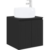  Set ormarića za kupaonicu 3 kom. Crna 49,5 x 44,5 x 66 cm | shoptok.hr