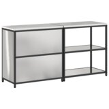  Kuhinjski set za pohranu 2 pcs Srebrna 180 x 50 x 92 cm | shoptok.hr