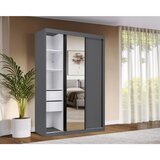 P & B OMARA Z DRSNIMI VRATI, barve grafita | Shoptok.si