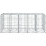  Gabionska košara s poklopcem 250x100x100 cm pocinčano željezo | shoptok.hr