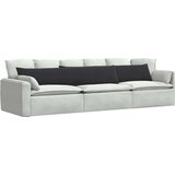 vidaXL jastučići za sofu 2 pcs crna 200 x 40 cm kordura tekstil | shoptok.hr