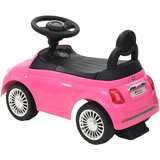 vidaXL Otroški avtomobil Fiat 500 roza barve | Shoptok.si