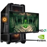 Gaming računar Ryzen 7 5800x, 16GB, 512GB, RX 7600 8GB i Monitor Samsung LS25BG400EUXEN | Eponuda.ba