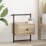  Noćni ormarići zidni 2 kom boja hrasta 35 x 30 x 51 cm drveni | shoptok.hr