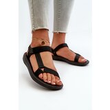 Kesi Women's Velcro Sport Sandals - Black Vilari Cijene