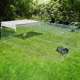 Kerbl metalni kavez za istrčavanje s preprekom protiv bježanja - D 200 x Š 100 x V 60 cm Cijene
