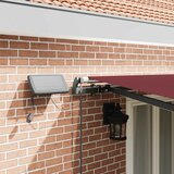 Tenda na ručno uvlačenje s LED svjetlima bordo 500 x 300 cm | Eponuda.com