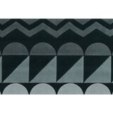 Kayoom RAVNO TKANA PREPROGA 70/140 cm taftano antracit | Shoptok.si