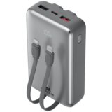 Riva Case prenosna baterija/powerbank VA2612 20.000 mAh 30W, z LCD ekranom in 2x podatkovni kabel (Type-C, Lightning) - za vse telefone Cene